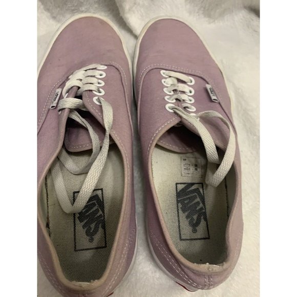 Vans Authentic Jersey Lavender Fog‎ Women's size 9 Mens 7.5 Unisex Skateboarding - Picture 8 of 15